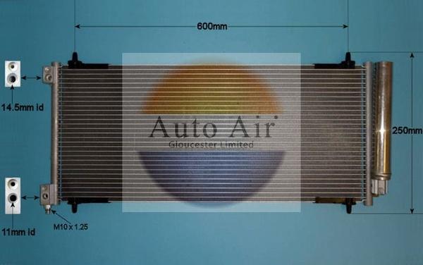 Auto Air Gloucester 16-9929 - Condensateur, climatisation droxauto.com