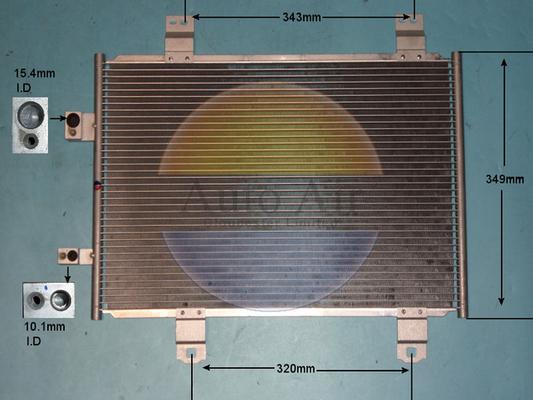 Auto Air Gloucester 16-9578 - Condensateur, climatisation droxauto.com