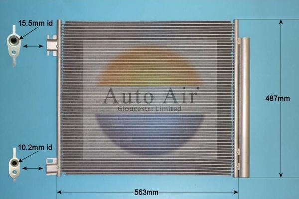 Auto Air Gloucester 16-9817 - Condensateur, climatisation droxauto.com