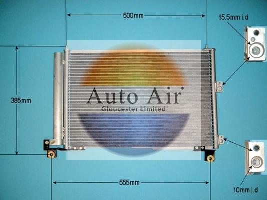 Auto Air Gloucester 16-9710 - Condensateur, climatisation droxauto.com