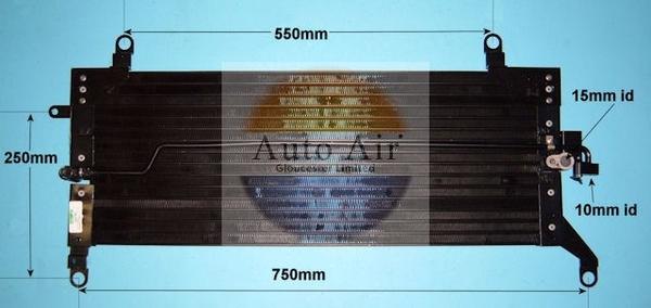 Auto Air Gloucester 16-9777 - Condensateur, climatisation droxauto.com