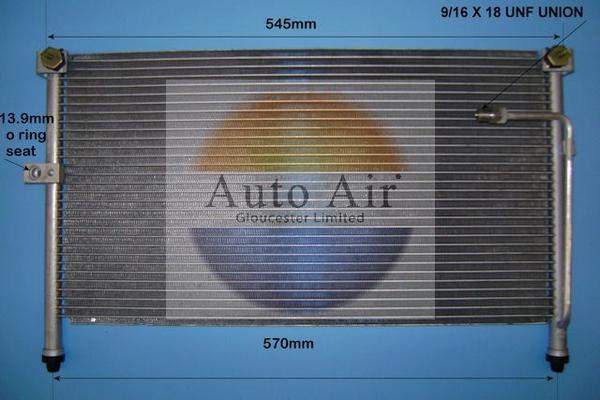 Auto Air Gloucester 16-5376 - Condensateur, climatisation droxauto.com