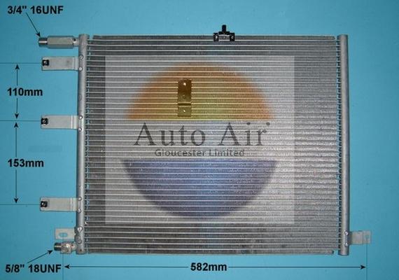Auto Air Gloucester 16-6499 - Condensateur, climatisation droxauto.com