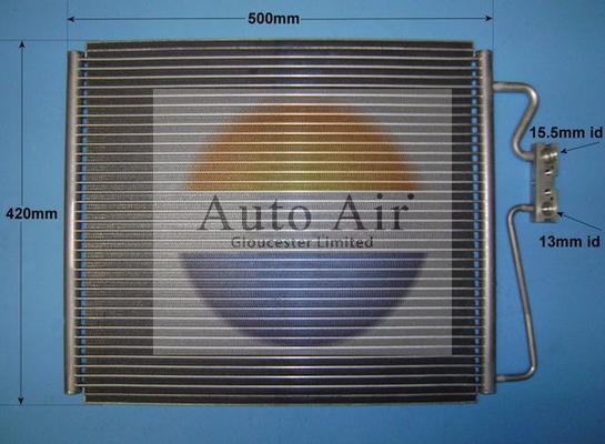 Auto Air Gloucester 16-6595 - Condensateur, climatisation droxauto.com