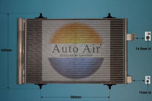 Auto Air Gloucester 16-6232 - Condensateur, climatisation droxauto.com