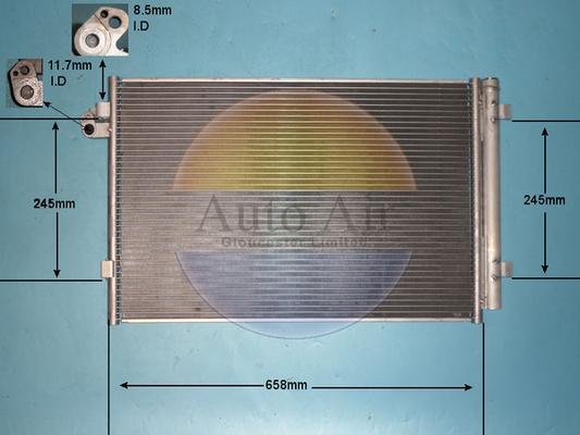 Auto Air Gloucester 16-0101 - Condensateur, climatisation droxauto.com