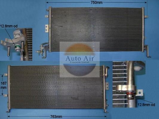 Auto Air Gloucester 16-1998 - Condensateur, climatisation droxauto.com