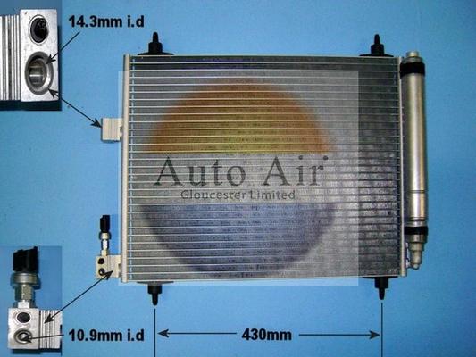Auto Air Gloucester 16-1982 - Condensateur, climatisation droxauto.com