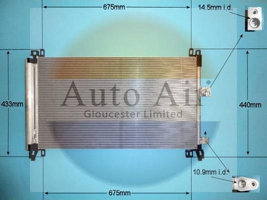 Auto Air Gloucester 16-1407 - Condensateur, climatisation droxauto.com