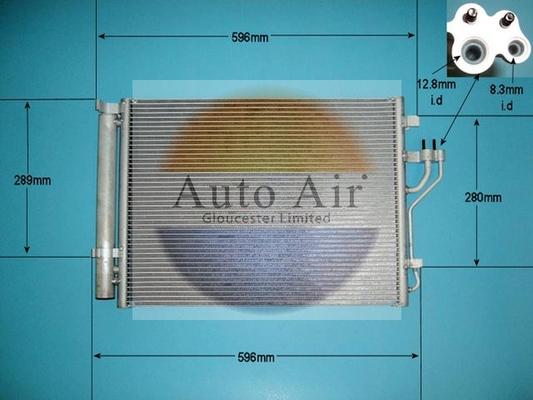 Auto Air Gloucester 16-1426 - Condensateur, climatisation droxauto.com