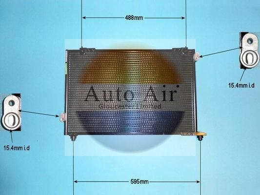 Auto Air Gloucester 16-1146 - Condensateur, climatisation droxauto.com