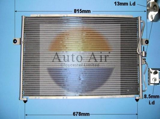 Auto Air Gloucester 16-1175 - Condensateur, climatisation droxauto.com