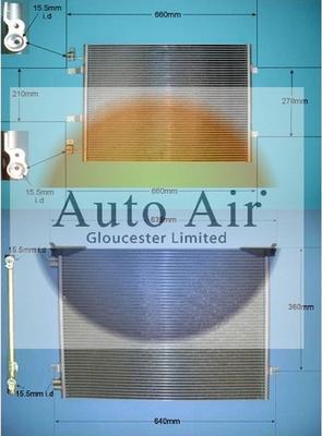Auto Air Gloucester 16-1348 - Condensateur, climatisation droxauto.com