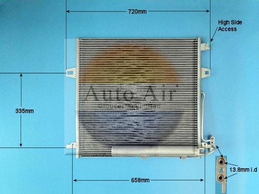 Auto Air Gloucester 16-1331 - Condensateur, climatisation droxauto.com