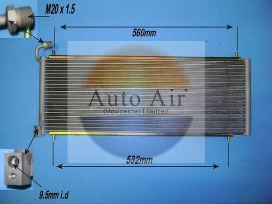 Auto Air Gloucester 16-1288 - Condensateur, climatisation droxauto.com