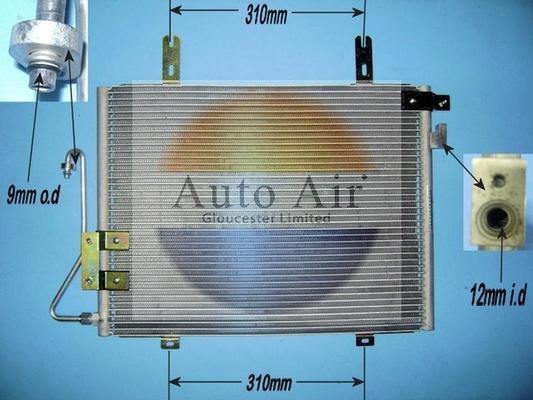 Auto Air Gloucester 16-1272 - Condensateur, climatisation droxauto.com