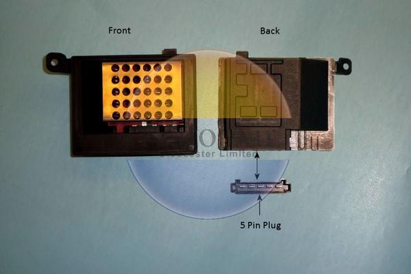 Auto Air Gloucester 20-0061 - Résistance de série, ventilateur de la climatisation droxauto.com