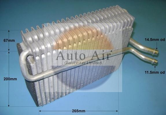Auto Air Gloucester 21-5601 - Évaporateur climatisation droxauto.com