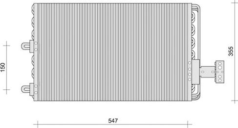 Autoclima 30311025CP - Condensateur, climatisation droxauto.com