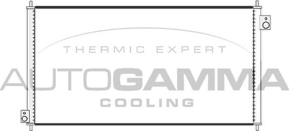 Autogamma 104988 - Condensateur, climatisation droxauto.com