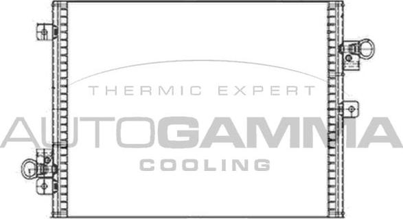 Autogamma 104109 - Condensateur, climatisation droxauto.com