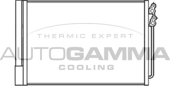Autogamma 105536 - Condensateur, climatisation droxauto.com