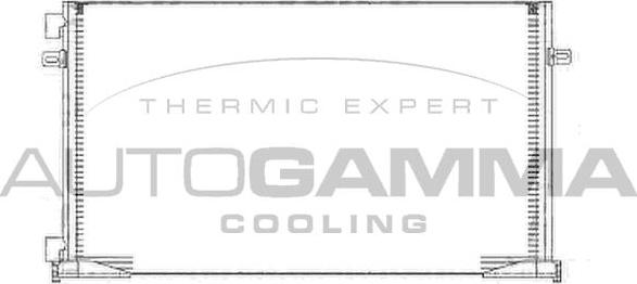Autogamma 105021 - Condensateur, climatisation droxauto.com