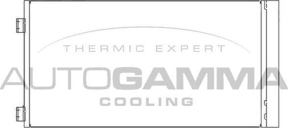 Autogamma 105865 - Condensateur, climatisation droxauto.com
