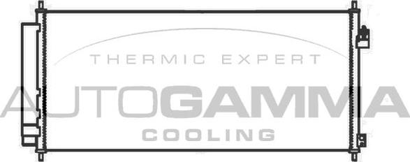 Autogamma 105825 - Condensateur, climatisation droxauto.com