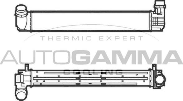 Autogamma 105292 - Intercooler, échangeur droxauto.com