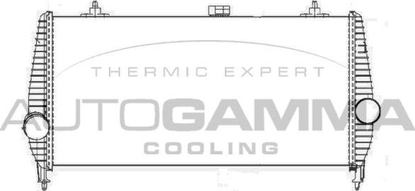 Autogamma 105238 - Intercooler, échangeur droxauto.com