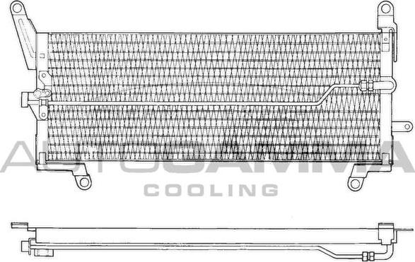 Autogamma 101815 - Condensateur, climatisation droxauto.com