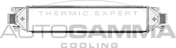 Autogamma 103993 - Intercooler, échangeur droxauto.com