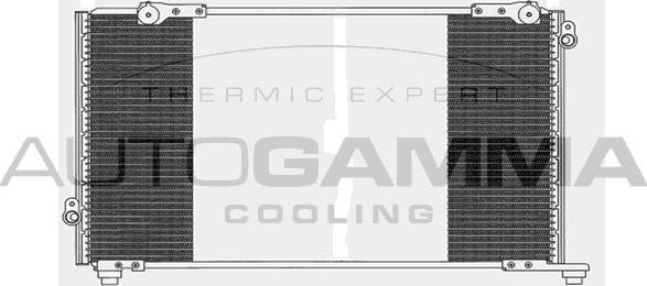 Autogamma 103924 - Condensateur, climatisation droxauto.com