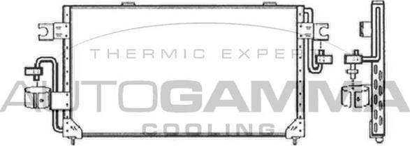 Autogamma 103506 - Condensateur, climatisation droxauto.com