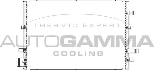 Autogamma 103603 - Condensateur, climatisation droxauto.com