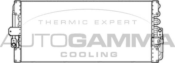 Autogamma 103619 - Condensateur, climatisation droxauto.com