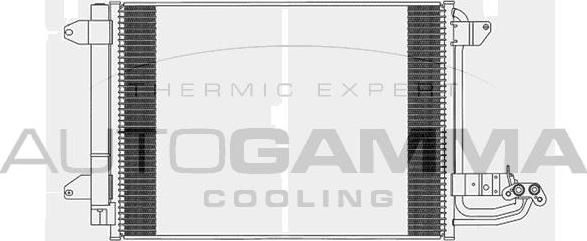 Autogamma 103615 - Condensateur, climatisation droxauto.com