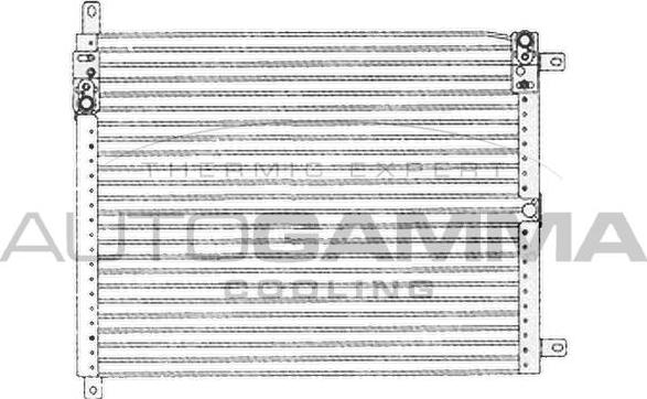 Autogamma 103022 - Condensateur, climatisation droxauto.com