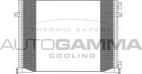 Autogamma 103197 - Condensateur, climatisation droxauto.com