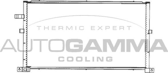 Autogamma 103134 - Condensateur, climatisation droxauto.com