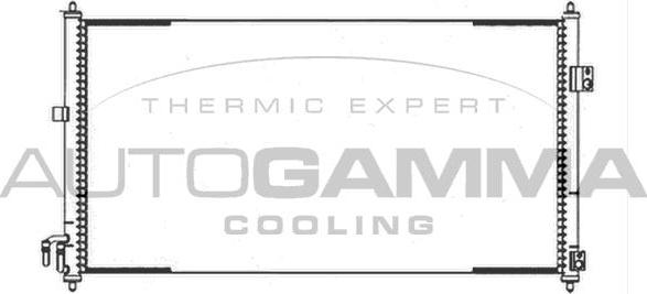 Autogamma 103844 - Condensateur, climatisation droxauto.com