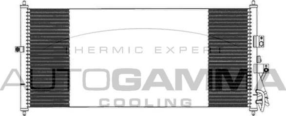 Autogamma 103836 - Condensateur, climatisation droxauto.com