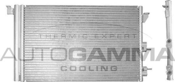 Autogamma 103301 - Condensateur, climatisation droxauto.com