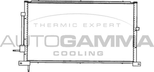 Autogamma 102648 - Condensateur, climatisation droxauto.com