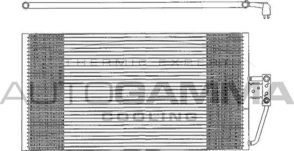 Autogamma 102611 - Condensateur, climatisation droxauto.com