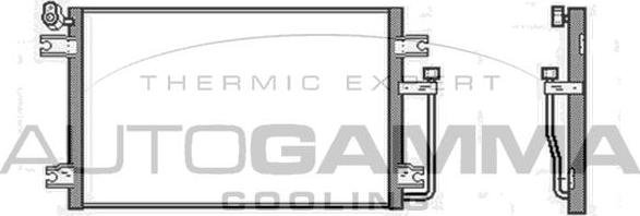 Autogamma 102796 - Condensateur, climatisation droxauto.com