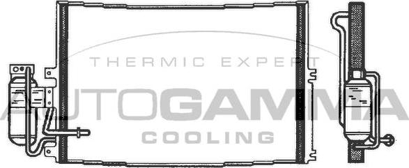 Autogamma 102745 - Condensateur, climatisation droxauto.com