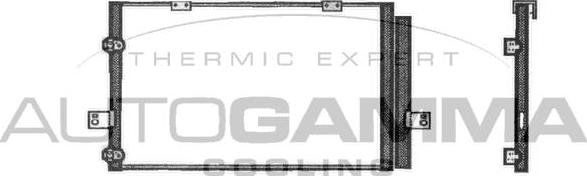 Autogamma 102765 - Condensateur, climatisation droxauto.com