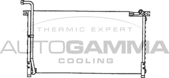 Autogamma 102730 - Condensateur, climatisation droxauto.com